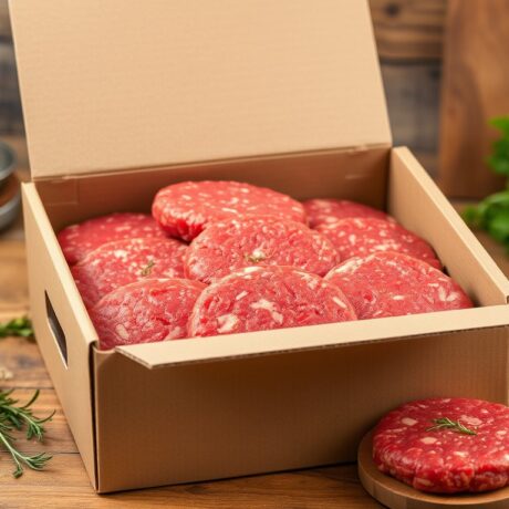 Box Hamburger Bovino